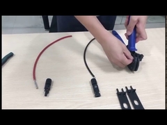 MC4 connector Crimping tool , Hand tool how to crimping connector pins